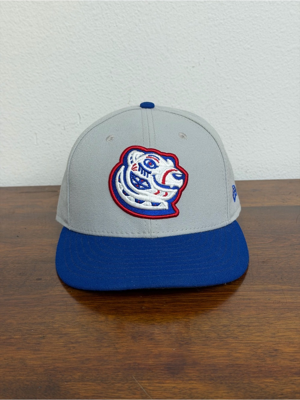 New Era Pawtucket Osos Polares Pawsox Red Sox 59FIFTY Fitted Hat Size 7 1/4 MiLB